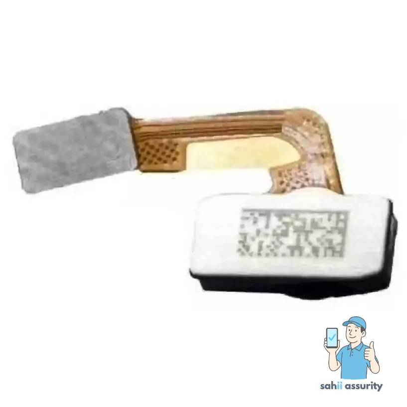 Fingerprint Sensor with Flex Cable for Oppo F19 Black thumbnail